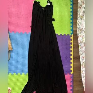 Ann taylor Halter black dress